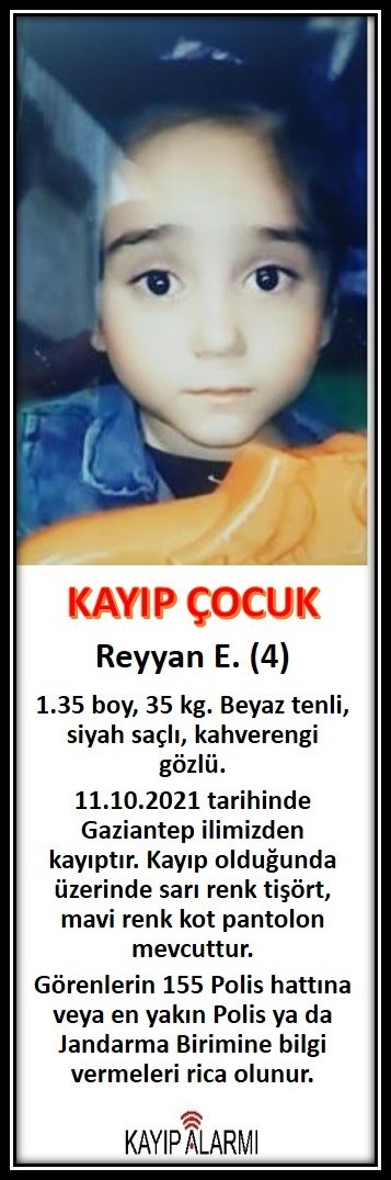 Kayıp Çocuk Reyyan E. (4)